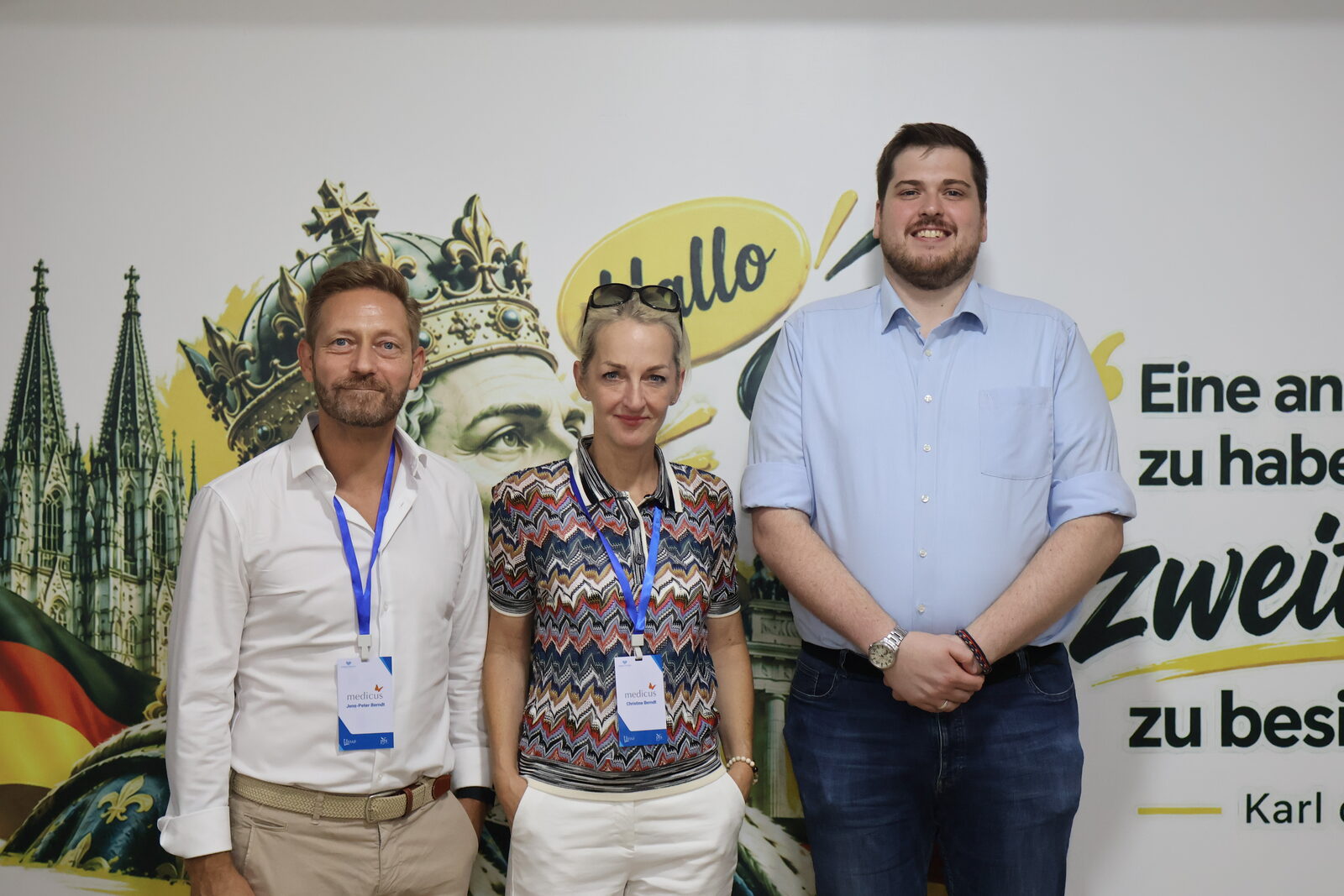 Gruppenfoto aller Teilnehmer der Recruiting Days in Tunis