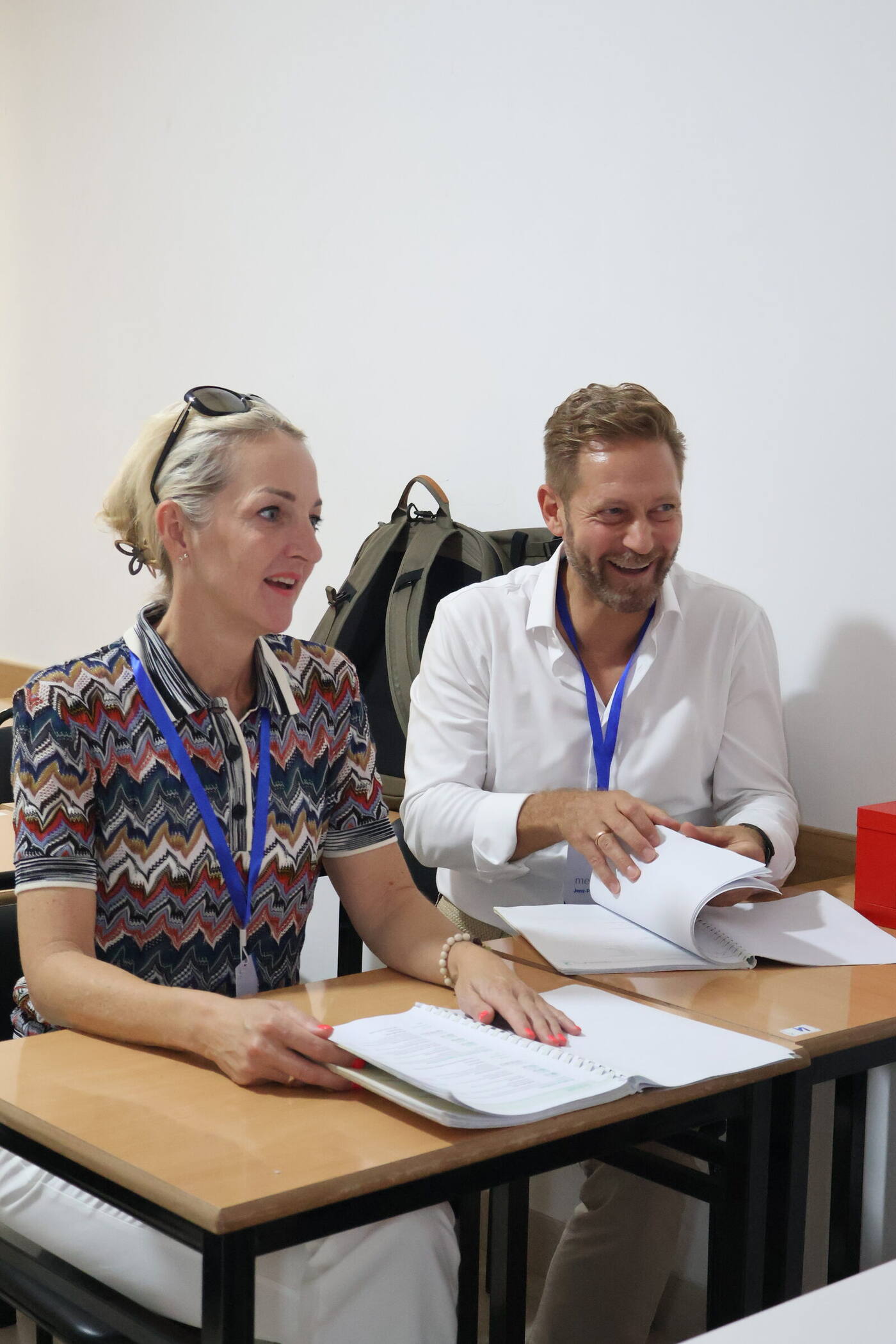 Besuch der IDAF-Sprachschule am Tag 3 der Karray Recruiting Days